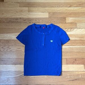 Wilson Royal Blue Short Sleeve Tee